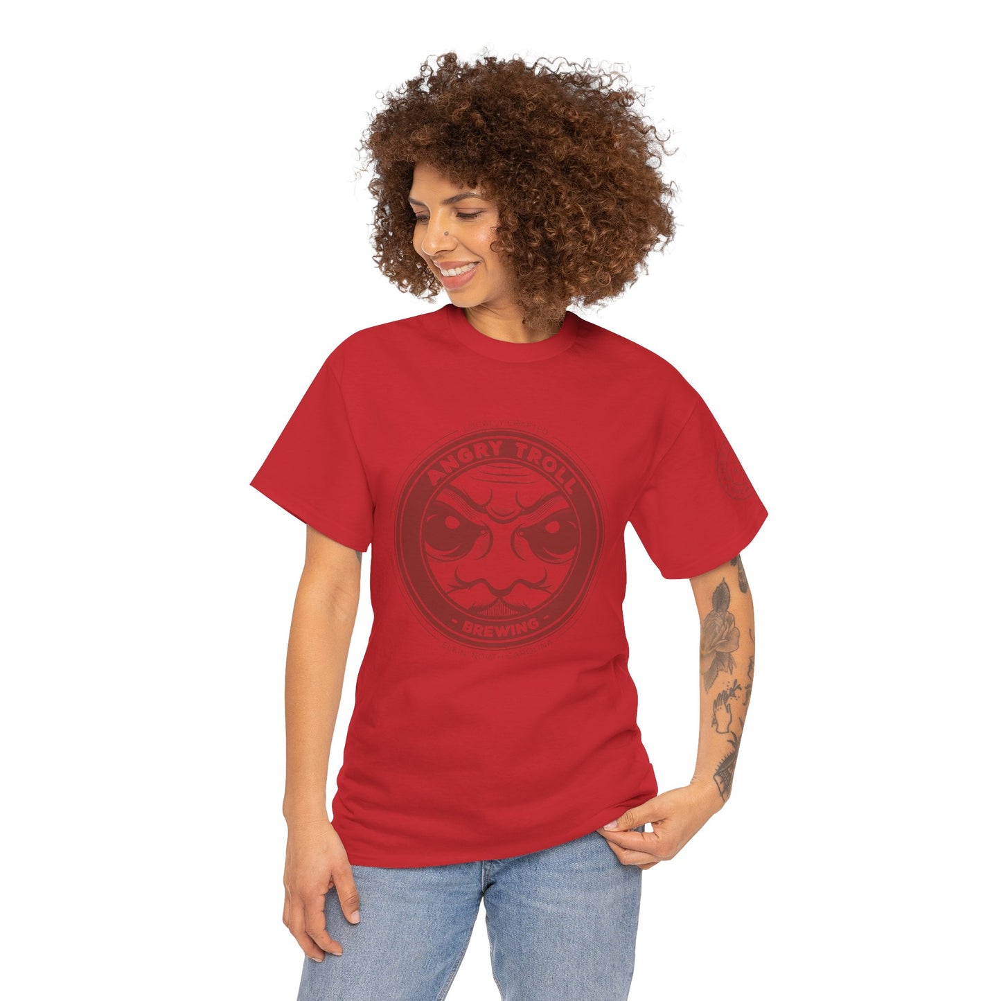 ATB Face Tee / Red