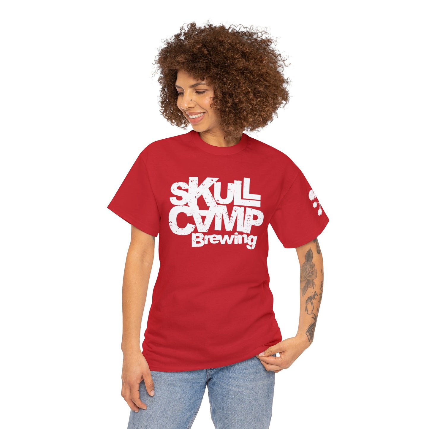 Skull Camp cotton tee