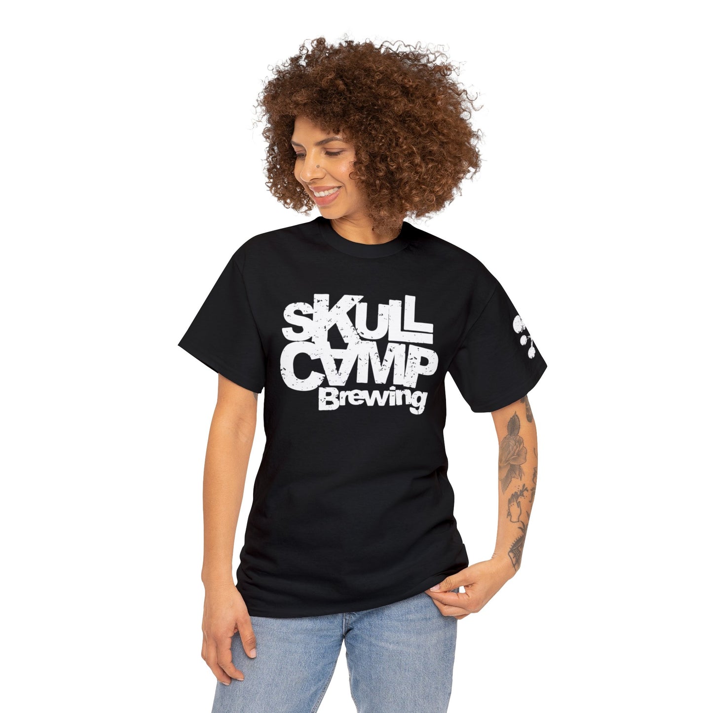 Skull Camp cotton tee