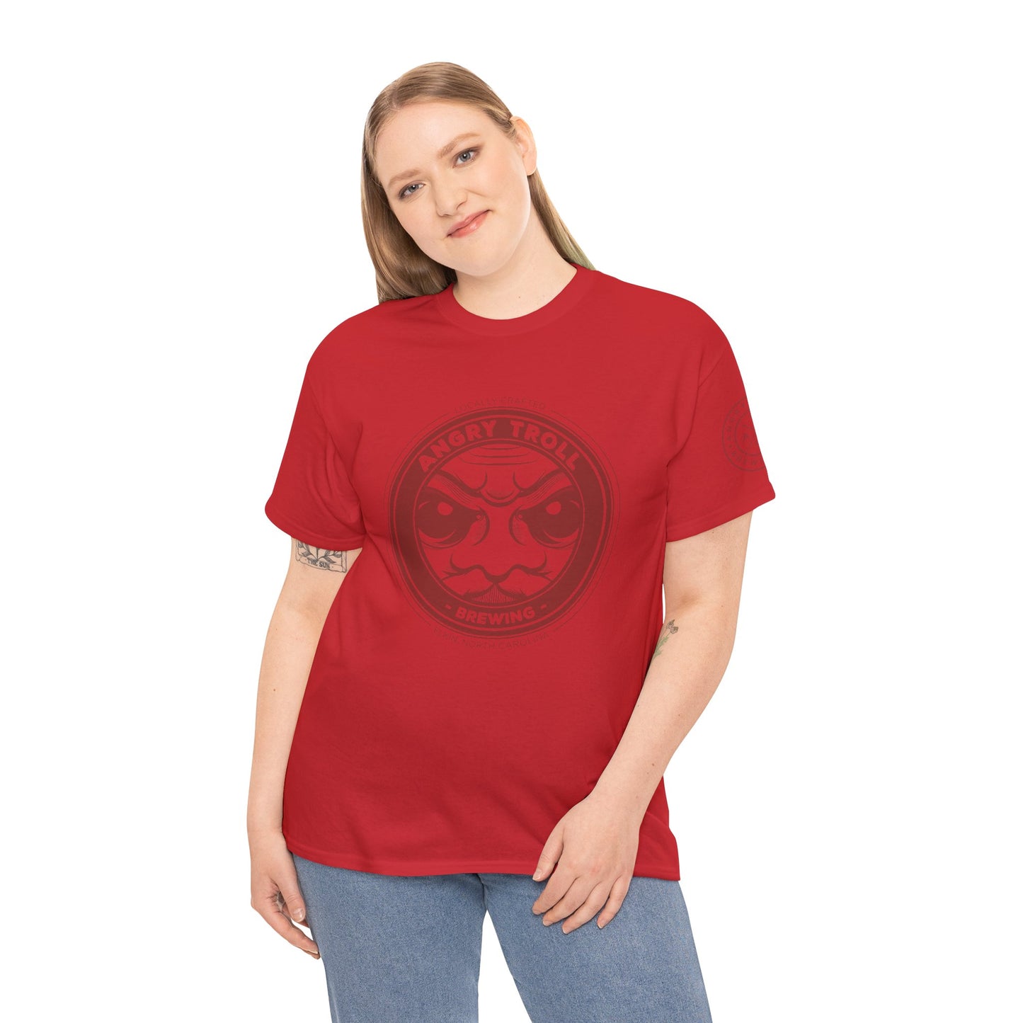 ATB Face Tee / Red