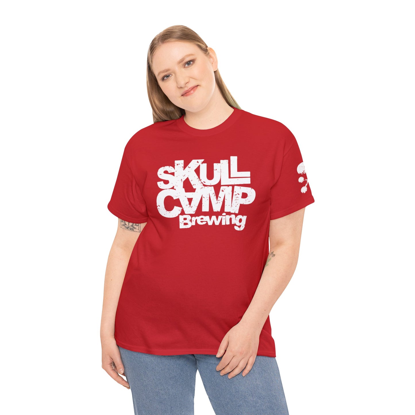 Skull Camp cotton tee