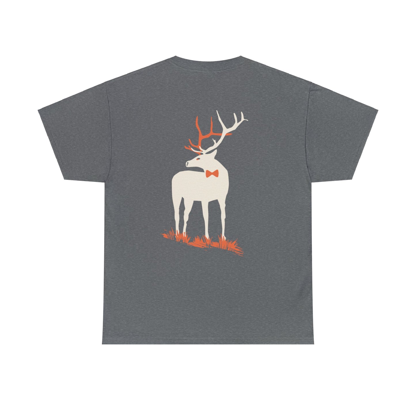 Camp Creek Elk Tee / Tan+Orange