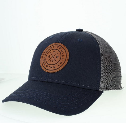 Navy/Dark Grey Trucker LPS w/Logo brown