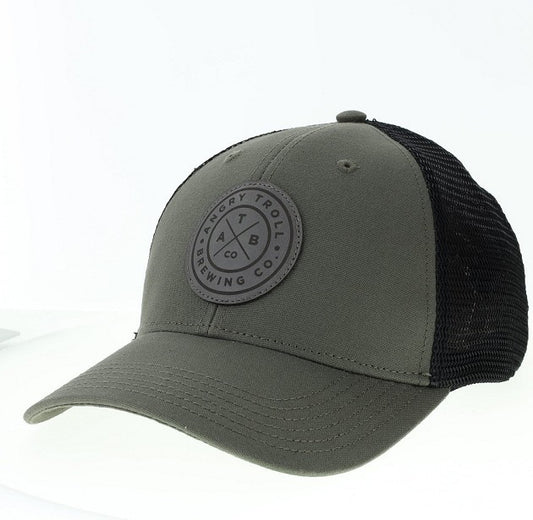 Olive/Black Trucker with ATB Stamp
