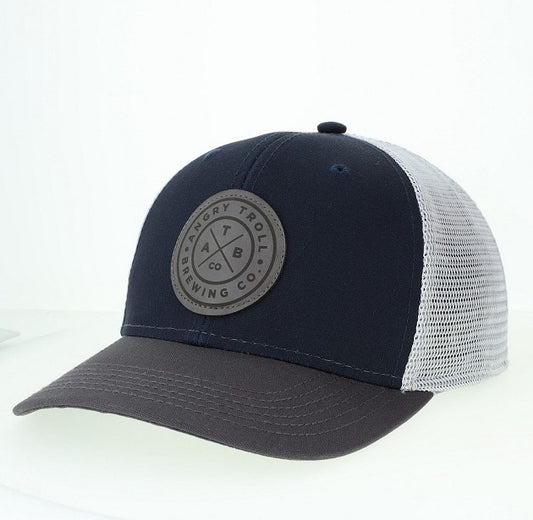 Navy/Dark Grey/Silver Trucker with ATB Stamp Logo