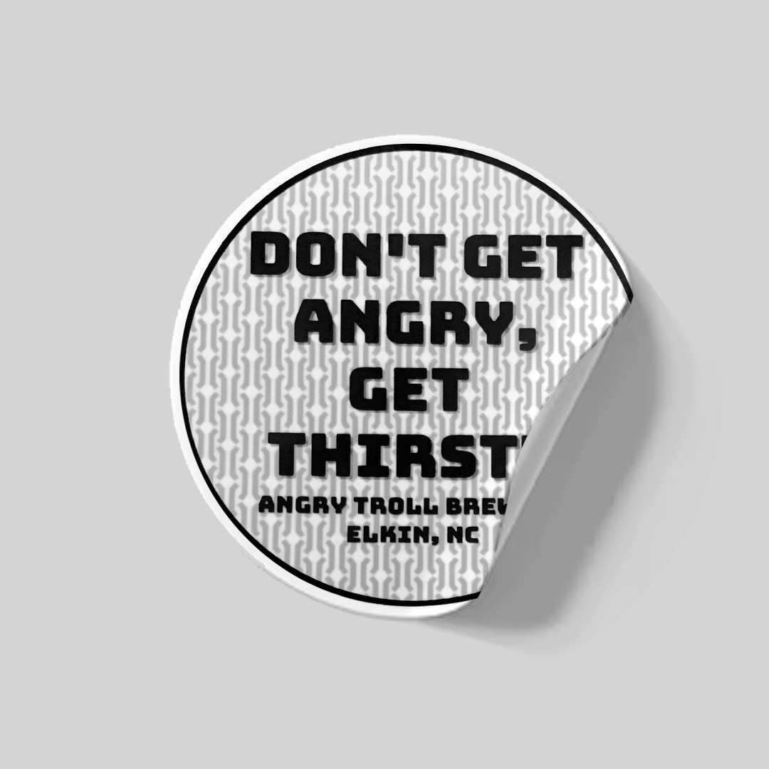 Angry Troll Brewery Angry Sticker – Local Minded Brewing